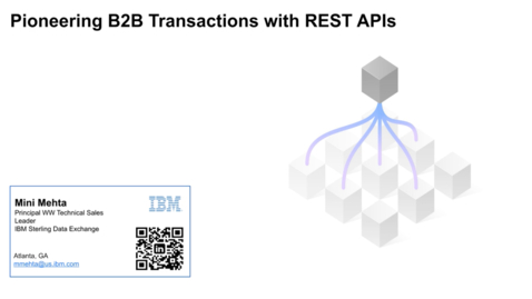 Thumbnail for Pioneering B2B Transactions with REST APIs