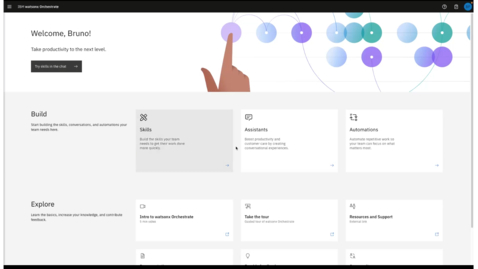 Thumbnail for The Builder Experience in watsonx Orchestrate