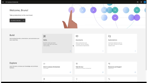 Thumbnail for entry The Builder Experience in watsonx Orchestrate
