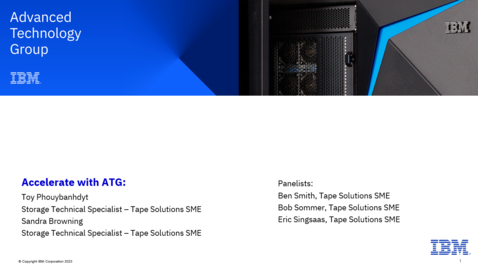 Thumbnail for entry IBM TS7700 R5.4 Update - 11142023
