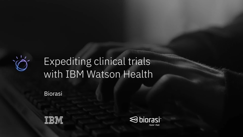 Thumbnail for entry See the success Biorasi has experienced using IBM Clinical Development