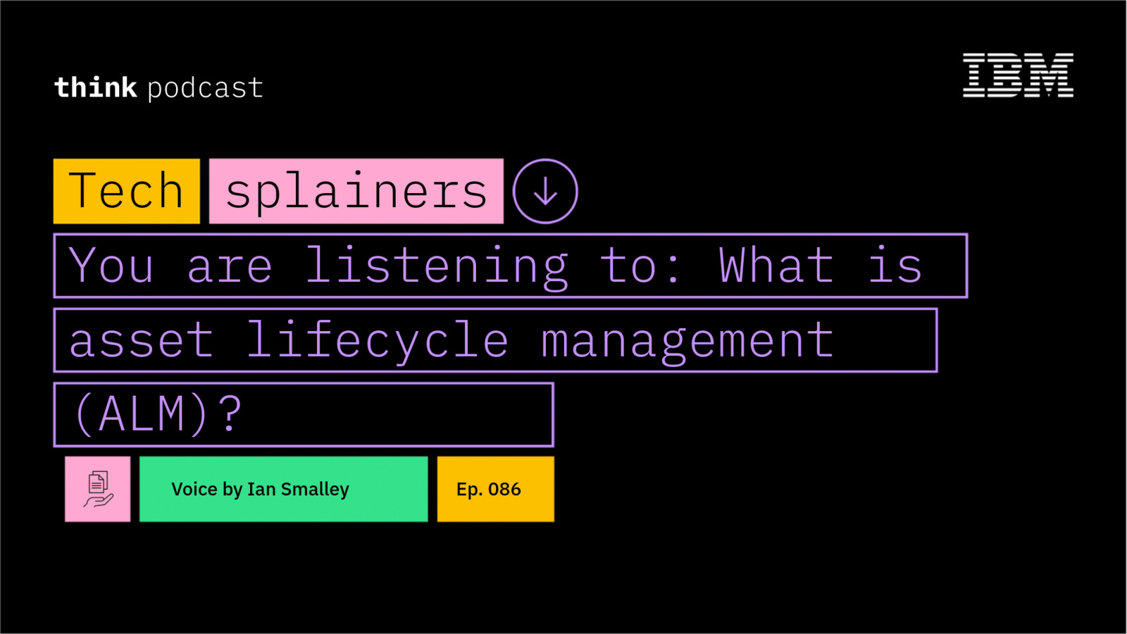 What is asset lifecycle management (ALM)?