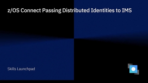 Thumbnail for entry z/OS Connect Passing Distributed Identities to IMS