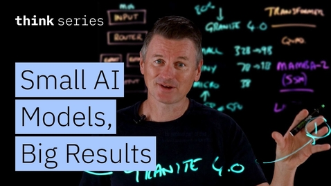 Thumbnail for Granite 4.0: Small AI Models, Big Efficiency