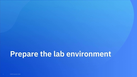 Thumbnail for Exercise 1: Prepare the lab environment