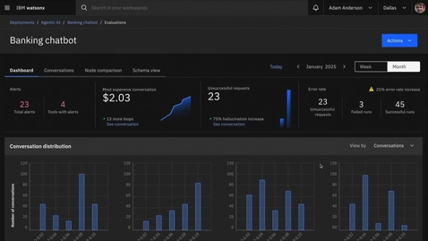 Thumbnail for watsonx.governance: Agentic Production Monitoring demo