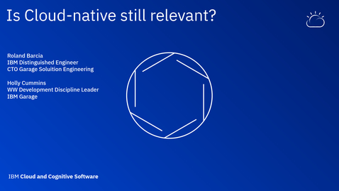Thumbnail for entry Is Cloud-native still relevant? - Thought Leaders Webinar Series