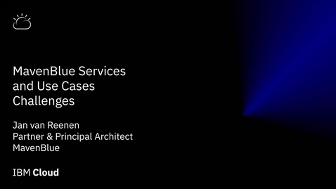 Thumbnail for MavenBlue Services and Use Case Challenges