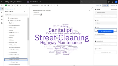 Thumbnail for Visualizations - How to create a text based visualization (11.2.2)