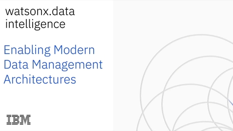Thumbnail for Metadata-powered modern data architecture