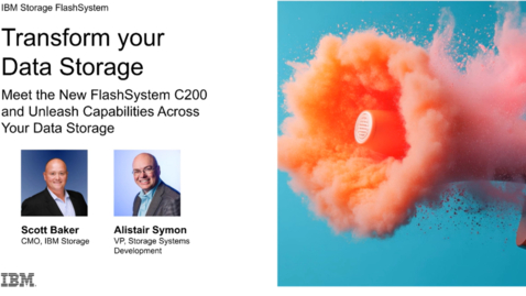 Thumbnail for IBM FlashSystem - Transform your data storage