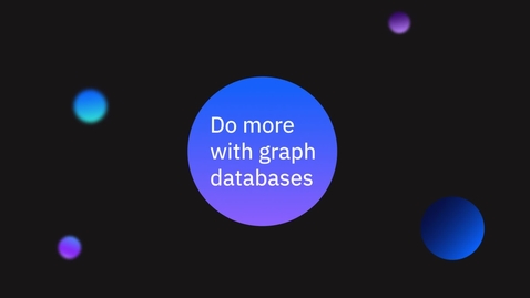 Thumbnail for entry Graph Database Analytics with IBM Db2