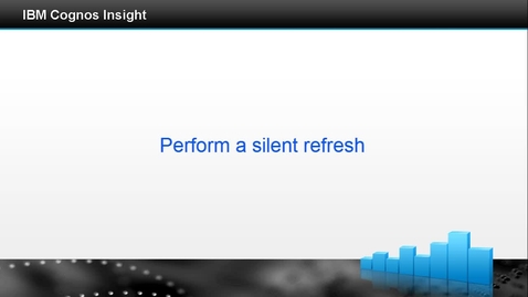 Thumbnail for entry Perform a silent refresh