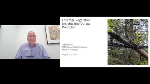 Thumbnail for Vegetation Insights for Outage Prediction with IBM EIS