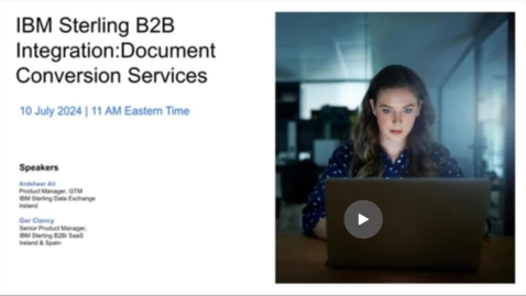 Thumbnail for Improve Business Ops with Automated Document Conversion for EDI, API transactions