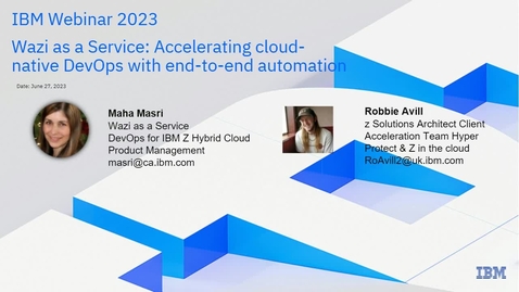 Thumbnail for entry Accelerating cloud-native DevOps with end-to-end automation