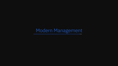 Thumbnail for entry MaaS360 互动产品教程 — Modern Management