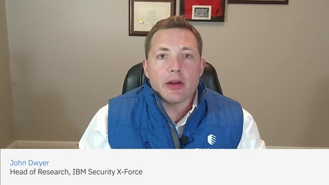 Thumbnail for entry IBM Security X-Force Threat Intelligence Index 2023: John Dwyer