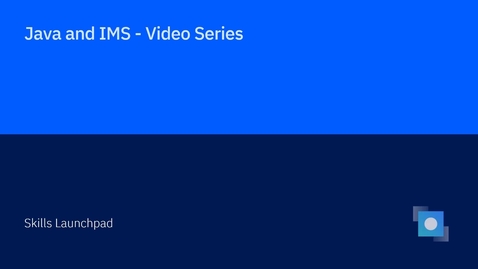 Thumbnail for Java on z/OS - Video 2