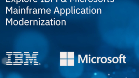 Thumbnail for IBM MS - Mainframe App Modernization_CC