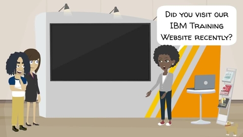 Thumbnail for entry IBM Training website - renewed