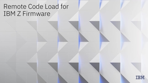 Thumbnail for IBM Hardware Management Console for zSystems and LinuxONE – Remote Code Load Introduction