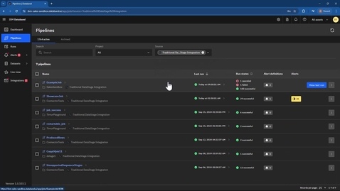 Thumbnail for IBM Databand: DataStage 11.7 observability