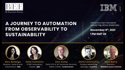 Thumbnail for entry Journey to Automation: observability to sustainability