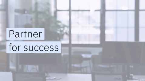 Thumbnail for Partner for success
