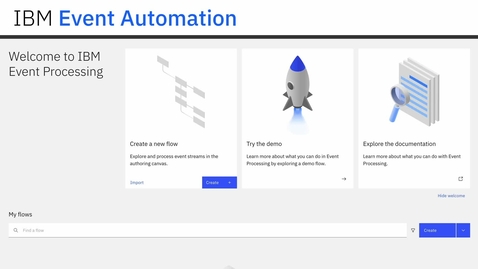 Thumbnail for entry IBM Event Automation