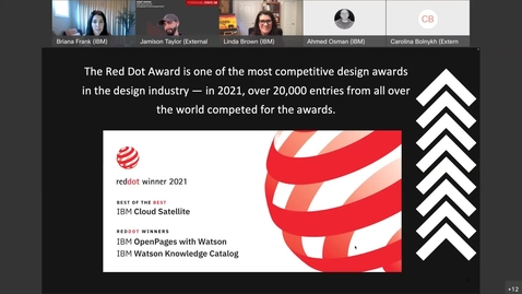 Thumbnail for End to End Product Journey Excellence: A Case Study - February 28, 2022 - IBM PathFinder Mentoring Program