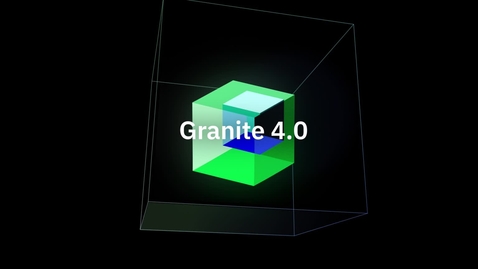Thumbnail for Granite 4.0 – ambient homepage leadspace animation – Geos – 4:3