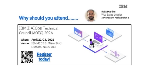 Thumbnail for Why should you attend the AOTC 2026