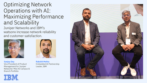 Thumbnail for Optimizing Network Operations with AI: Maximizing Performance and Scalability​