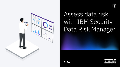 Thumbnail for Assess data risk with IBM Security Data Risk Manager
