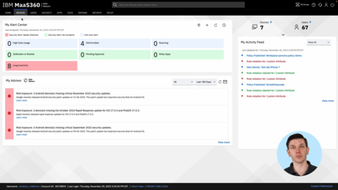 Thumbnail for Product demo: IBM MaaS360