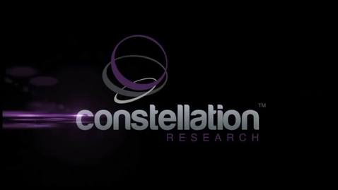 Thumbnail for entry Constellation Research Video: Robotic Process Automation (RPA)  Mass Personalization