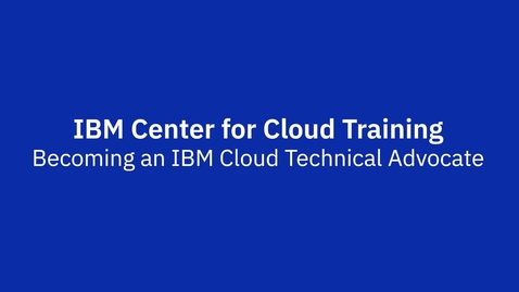 Thumbnail for Becoming a Technical Advocate