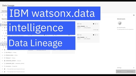 Thumbnail for Trace End-to-End Data Flows with Data Lineage