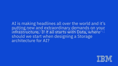 Thumbnail for Evaluate storage for AI based on the data horizon, not the technology horizon
