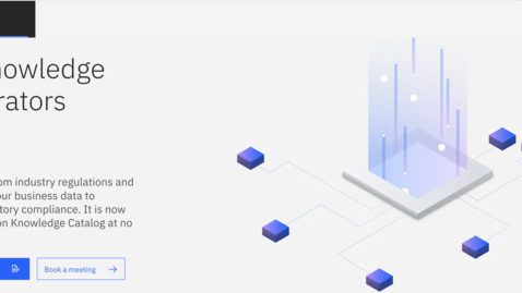 Thumbnail for entry IBM Knowledge Accelerators and Data Privacy