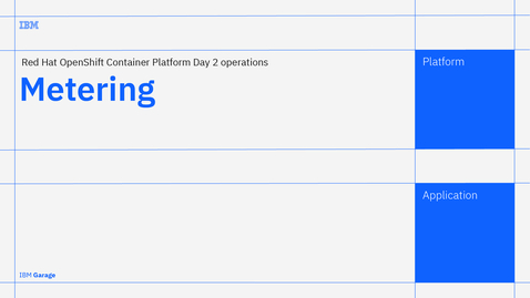 Thumbnail for Metering - Red Hat OpenShift Container Platform Day 2 operations