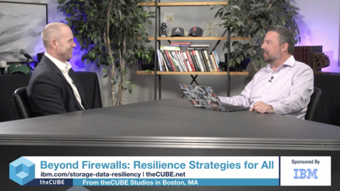 Thumbnail for entry theCube interview with Del Hoobler – Beyond Firewalls