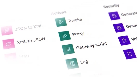 Thumbnail for API Connect animated UI leadspace
