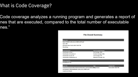 Thumbnail for entry DevOps Pipeline with Code Coverage