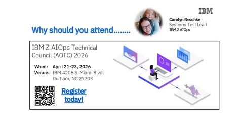 Thumbnail for Why should you attend the AOTC 2026