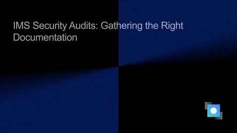Thumbnail for entry Obtaining Documentation for a Security Audit, Part 3