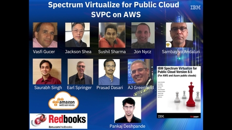 Thumbnail for entry IBM Spectrum Virtualize for Public Cloud V8.5 installation on AWS
