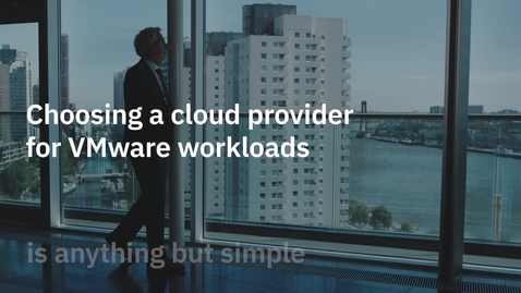 Thumbnail for entry Identify cost-effective cloud configurations with VMware on IBM Cloud and Akasia