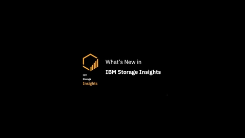Thumbnail for entry IBM Storage Insights: Whats new in September 2019